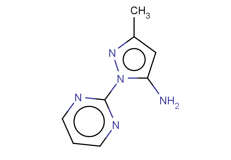 3-methyl-1-(pyrimidin-2-yl)-1H-pyrazol-5-amine