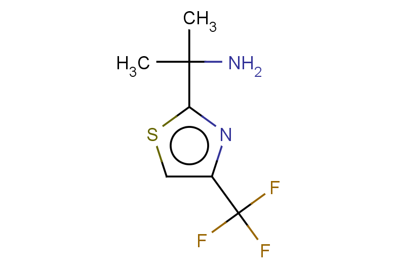 2-[4-(trifluoromethyl)-1,3-thiazol-2-yl]propan-2-amine
