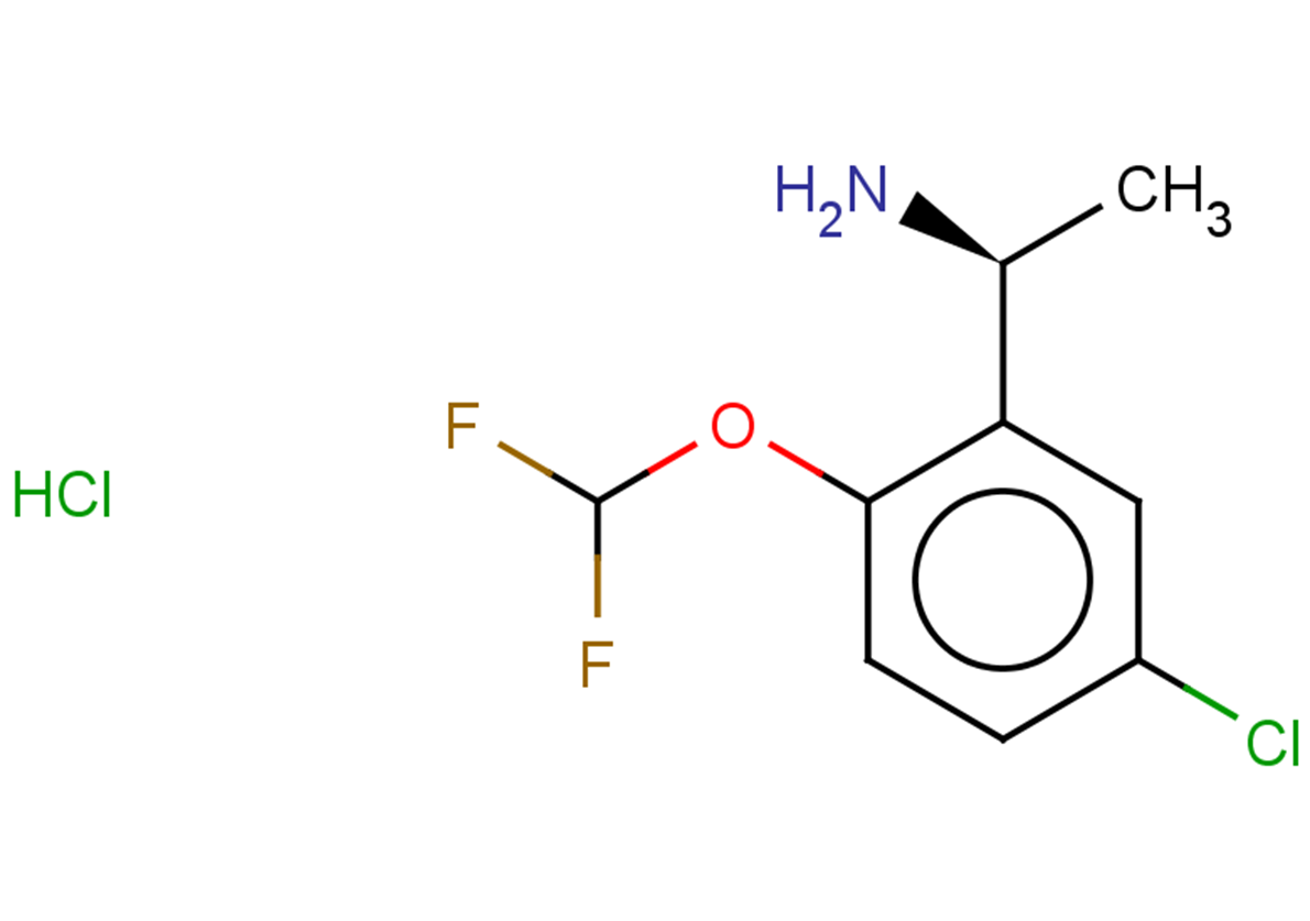 (1S)-1-[5-chloro-2-(difluoromethoxy)phenyl]ethan-1-amine hydrochloride