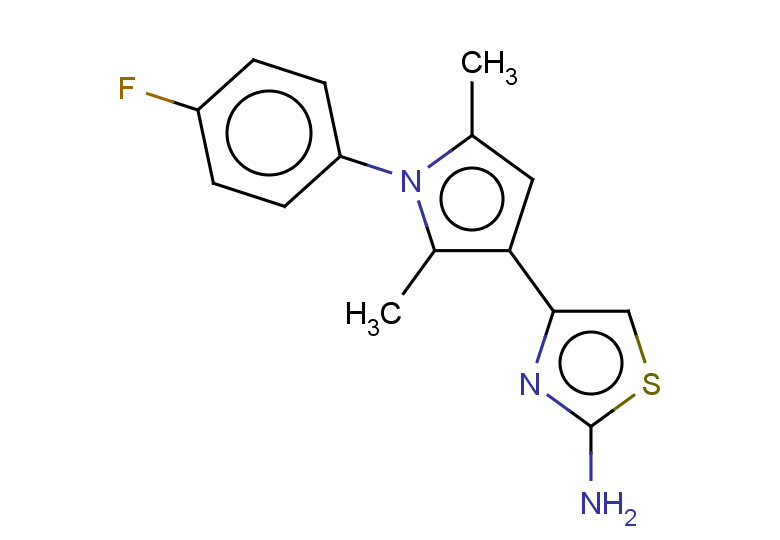 4-[1-(4-fluorophenyl)-2,5-dimethyl-1H-pyrrol-3-yl]-1,3-thiazol-2-amine