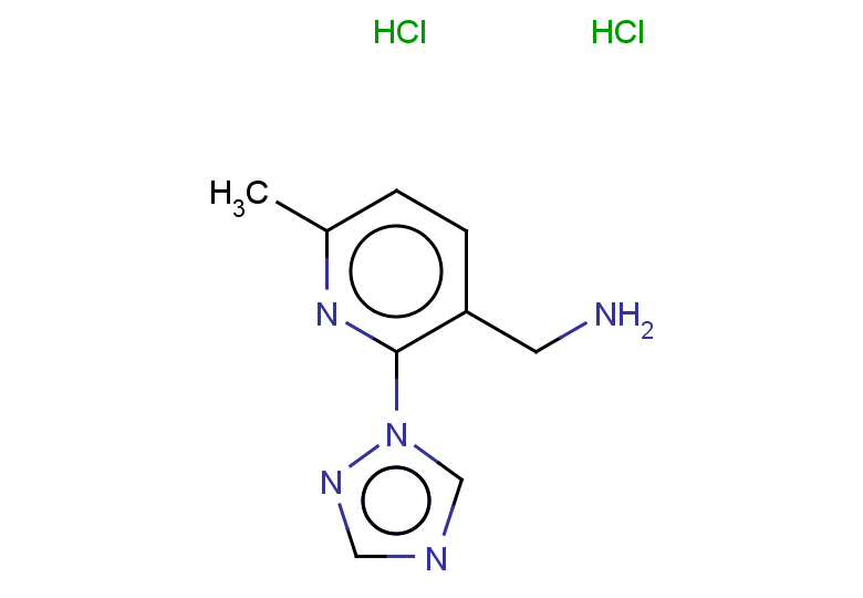 [6-methyl-2-(1H-1,2,4-triazol-1-yl)pyridin-3-yl]methanamine dihydrochloride