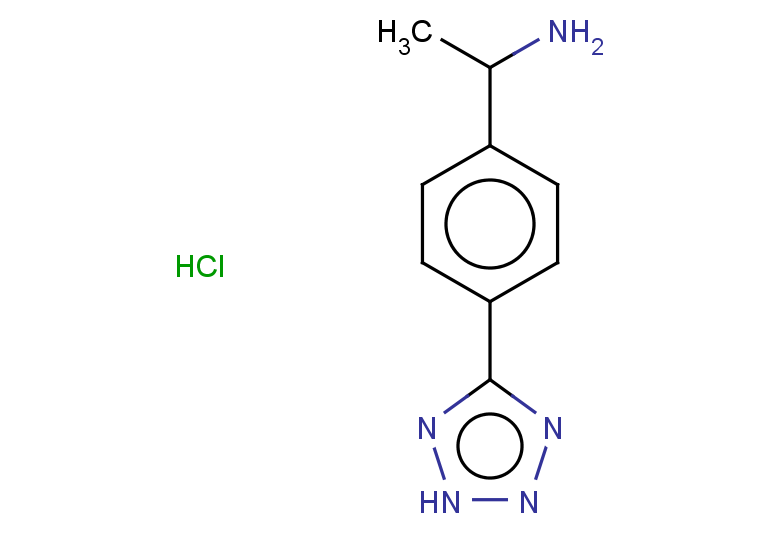 1-[4-(2H-1,2,3,4-tetrazol-5-yl)phenyl]ethan-1-amine hydrochloride