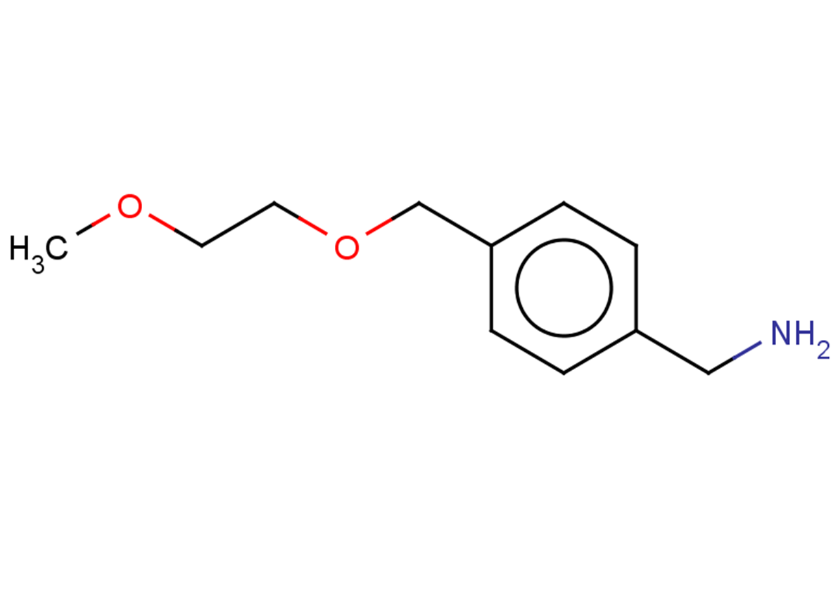 {4-[(2-methoxyethoxy)methyl]phenyl}methanamine