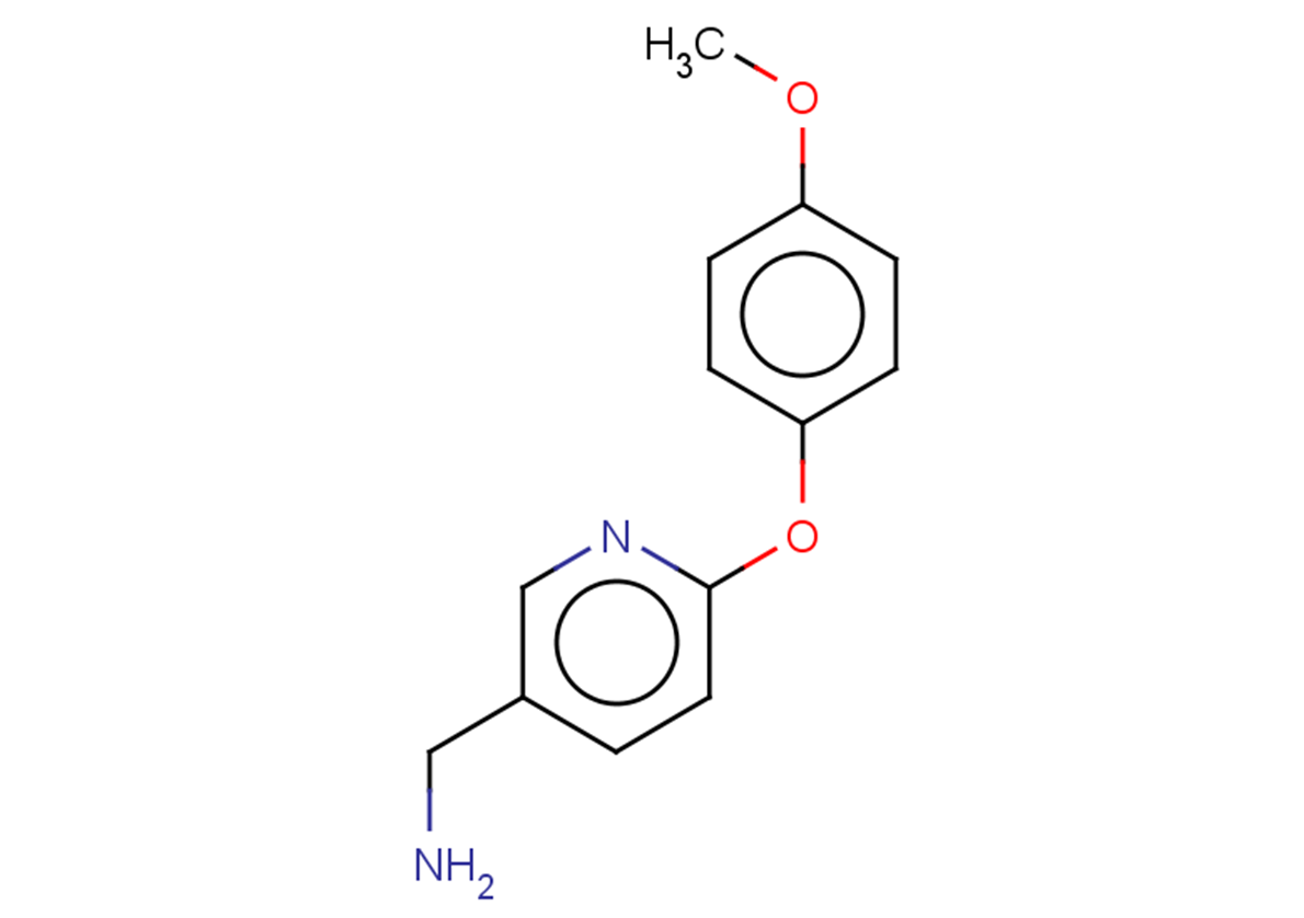 [6-(4-methoxyphenoxy)pyridin-3-yl]methanamine