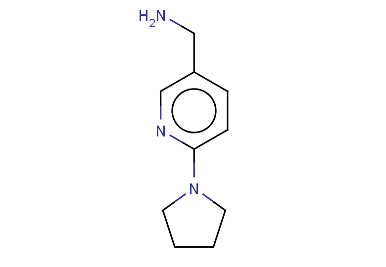 [6-(pyrrolidin-1-yl)pyridin-3-yl]methanamine