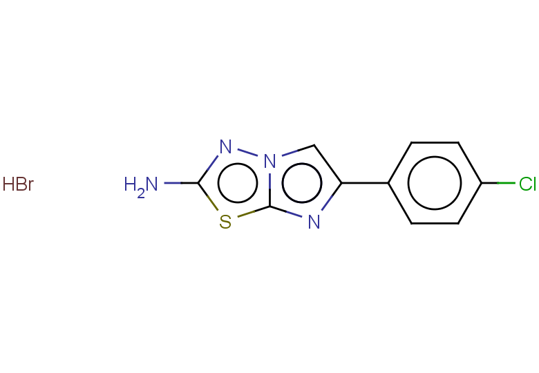 6-(4-chlorophenyl)imidazo[2,1-b][1,3,4]thiadiazol-2-amine hydrobromide