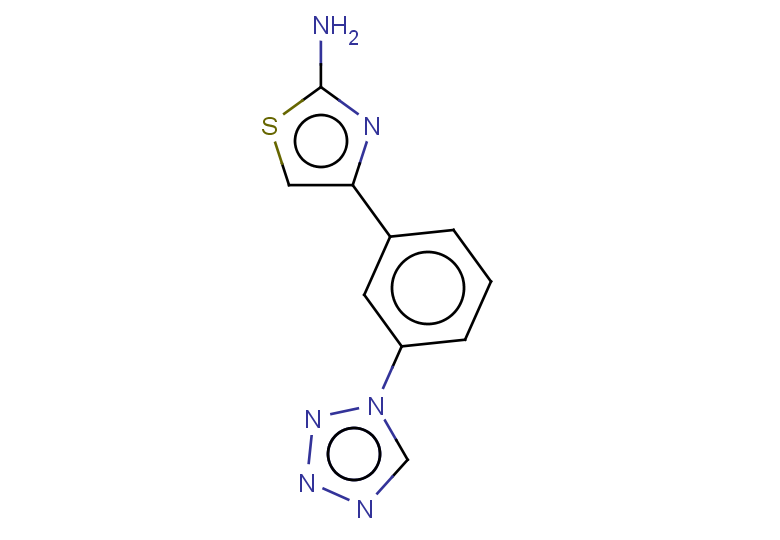 4-[3-(1H-1,2,3,4-tetrazol-1-yl)phenyl]-1,3-thiazol-2-amine