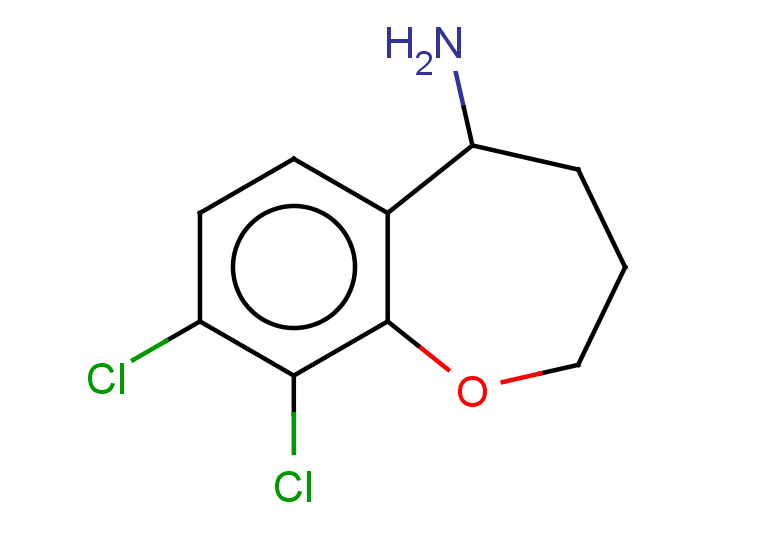 8,9-dichloro-2,3,4,5-tetrahydro-1-benzoxepin-5-amine