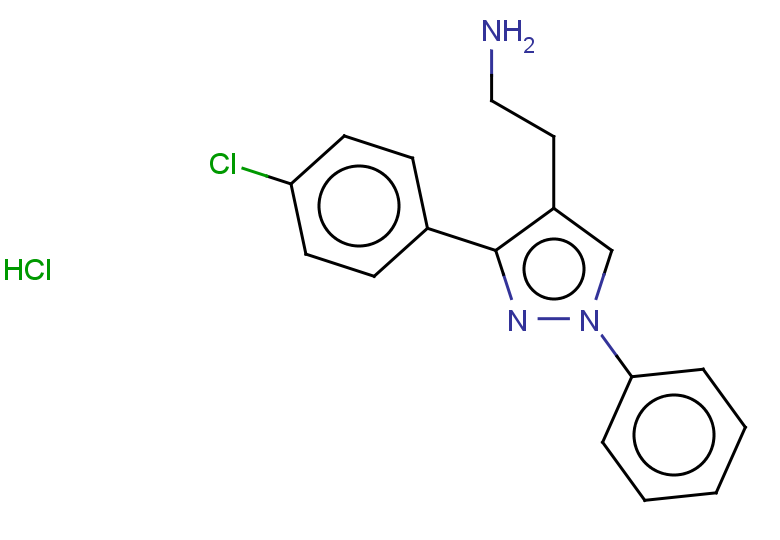2-[3-(4-chlorophenyl)-1-phenyl-1H-pyrazol-4-yl]ethan-1-amine hydrochloride