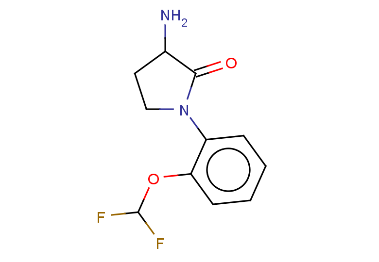 3-amino-1-[2-(difluoromethoxy)phenyl]pyrrolidin-2-one