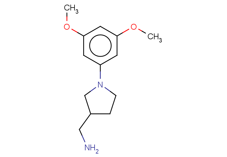 [1-(3,5-dimethoxyphenyl)pyrrolidin-3-yl]methanamine