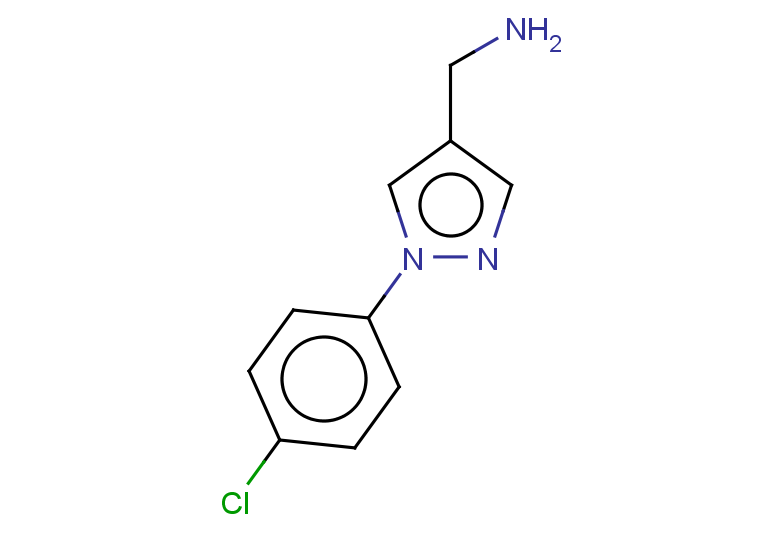 [1-(4-chlorophenyl)-1H-pyrazol-4-yl]methanamine