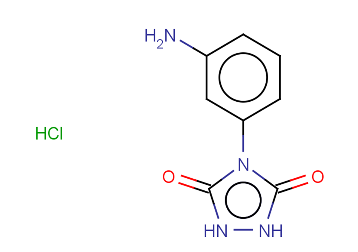 4-(3-aminophenyl)-1,2,4-triazolidine-3,5-dione hydrochloride