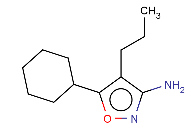 5-cyclohexyl-4-propyl-1,2-oxazol-3-amine