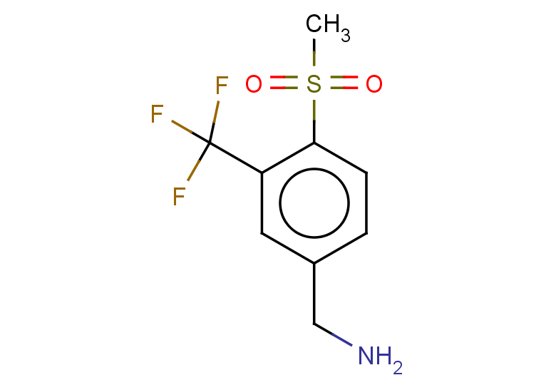 [4-methanesulfonyl-3-(trifluoromethyl)phenyl]methanamine