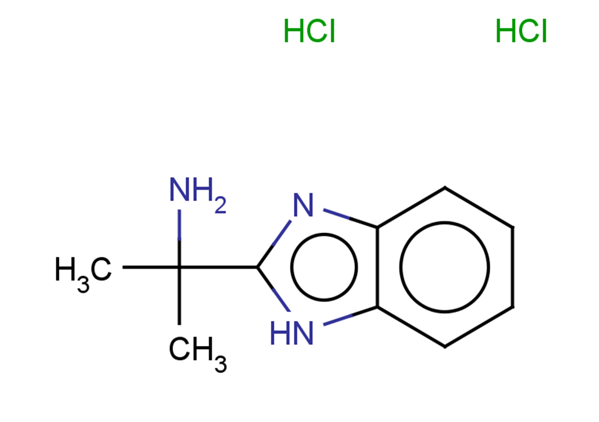 2-(1H-1,3-benzodiazol-2-yl)propan-2-amine dihydrochloride