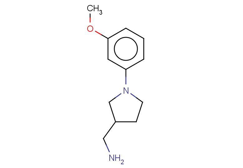 [1-(3-methoxyphenyl)pyrrolidin-3-yl]methanamine