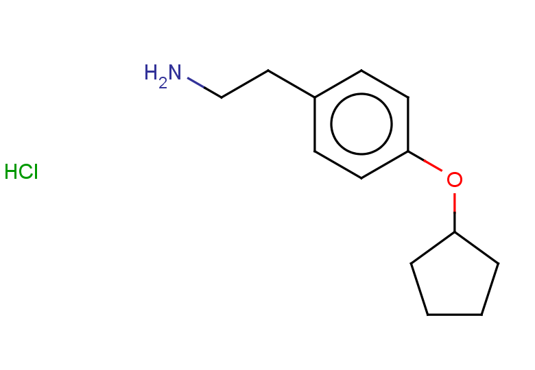 2-[4-(cyclopentyloxy)phenyl]ethan-1-amine hydrochloride