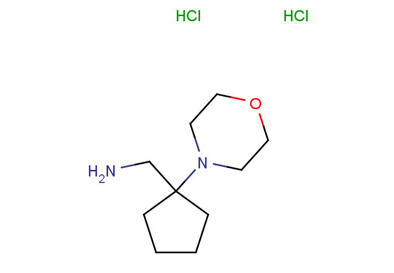 [1-(morpholin-4-yl)cyclopentyl]methanamine dihydrochloride