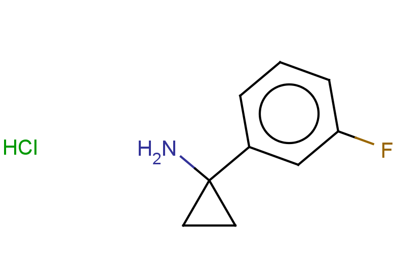 1-(3-fluorophenyl)cyclopropan-1-amine hydrochloride