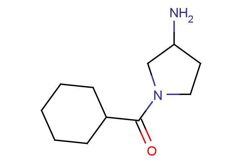 1-cyclohexanecarbonylpyrrolidin-3-amine