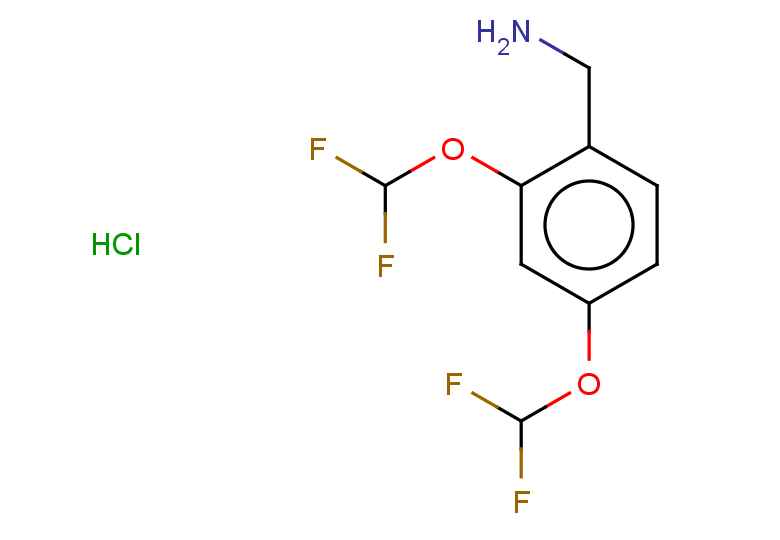 [2,4-bis(difluoromethoxy)phenyl]methanamine hydrochloride