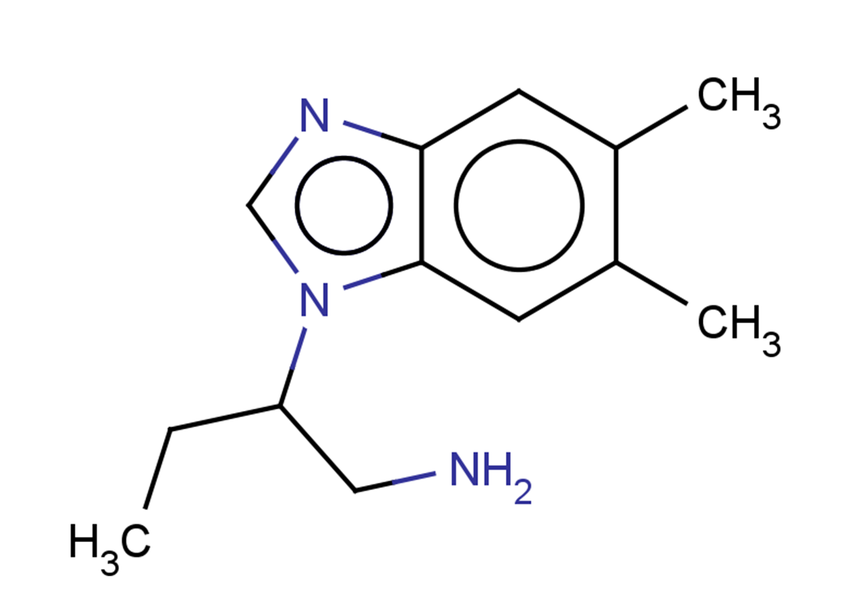 2-(5,6-dimethyl-1H-1,3-benzodiazol-1-yl)butan-1-amine