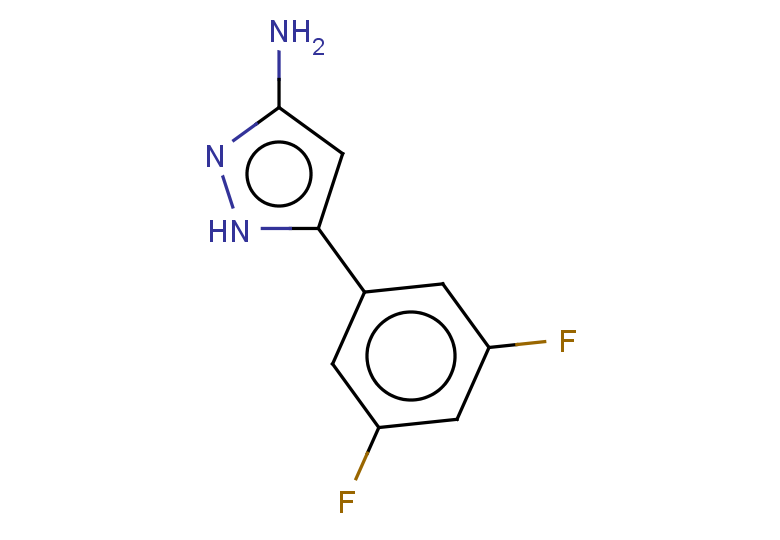 5-(3,5-difluorophenyl)-1H-pyrazol-3-amine