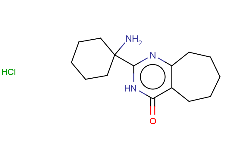 2-(1-aminocyclohexyl)-3H,4H,5H,6H,7H,8H,9H-cyclohepta[d]pyrimidin-4-one hydrochloride