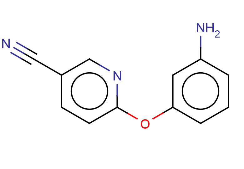 6-(3-aminophenoxy)pyridine-3-carbonitrile