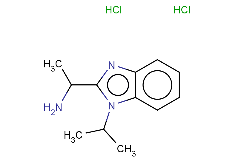 1-[1-(propan-2-yl)-1H-1,3-benzodiazol-2-yl]ethan-1-amine dihydrochloride