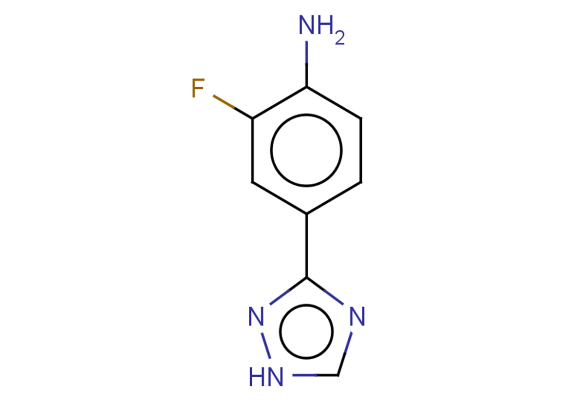 2-fluoro-4-(1H-1,2,4-triazol-3-yl)aniline