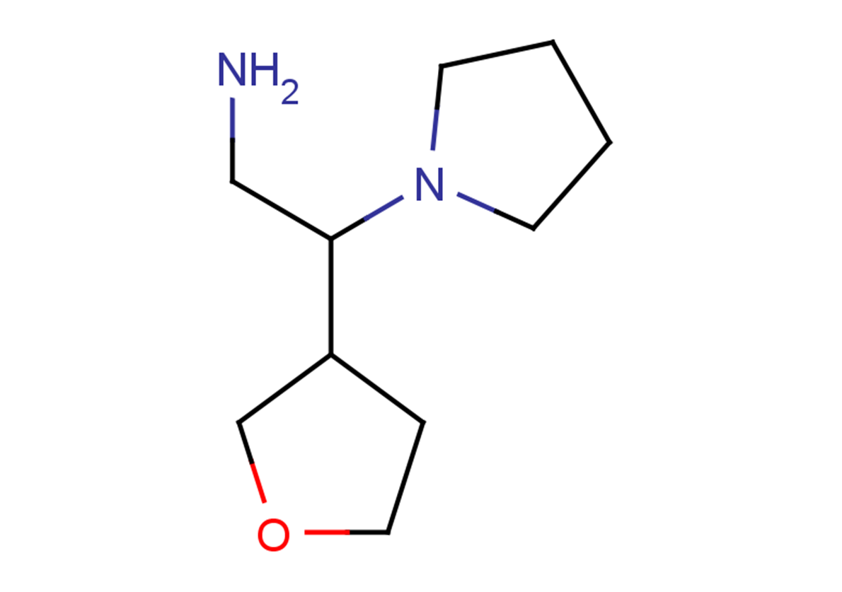 2-(oxolan-3-yl)-2-(pyrrolidin-1-yl)ethan-1-amine