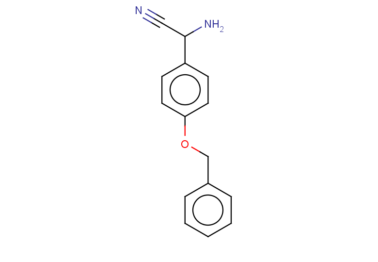 2-amino-2-[4-(benzyloxy)phenyl]acetonitrile