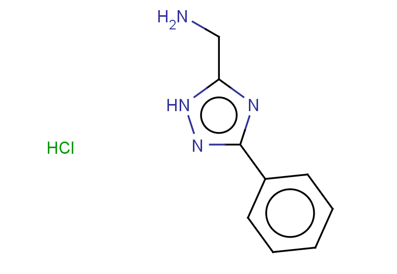 (3-phenyl-1H-1,2,4-triazol-5-yl)methanamine hydrochloride
