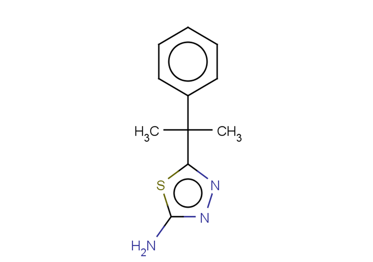 5-(2-phenylpropan-2-yl)-1,3,4-thiadiazol-2-amine