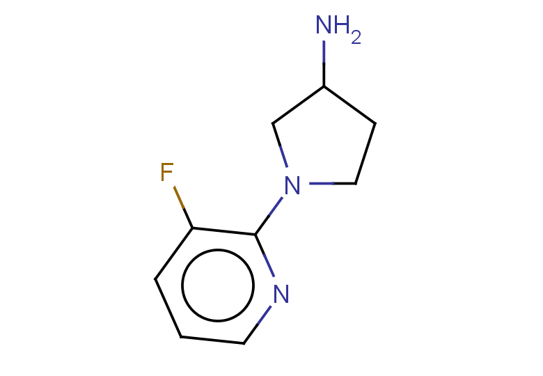 1-(3-fluoropyridin-2-yl)pyrrolidin-3-amine