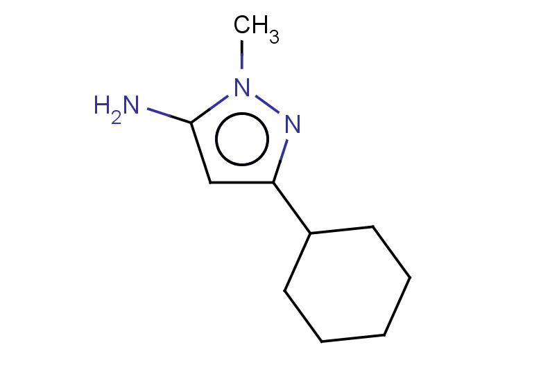 3-cyclohexyl-1-methyl-1H-pyrazol-5-amine