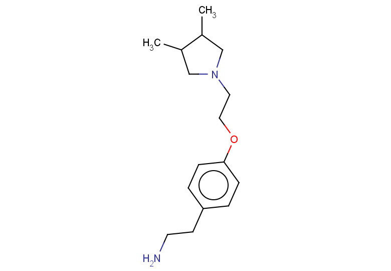 2-{4-[2-(3,4-dimethylpyrrolidin-1-yl)ethoxy]phenyl}ethan-1-amine