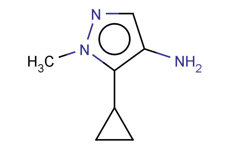 5-cyclopropyl-1-methyl-1H-pyrazol-4-amine