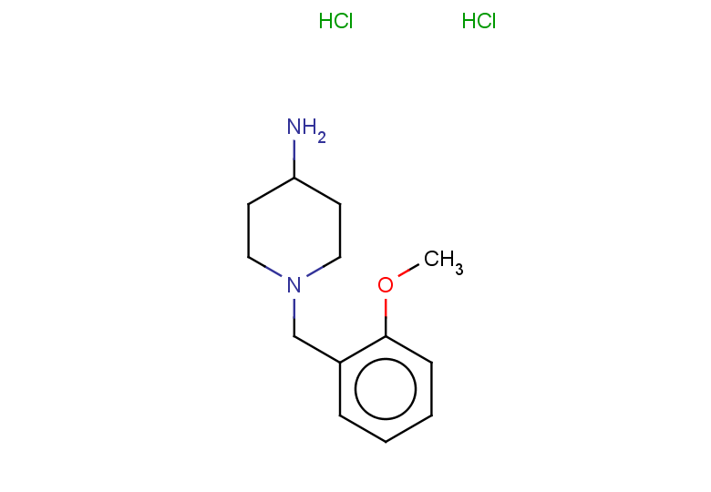 1-[(2-methoxyphenyl)methyl]piperidin-4-amine dihydrochloride