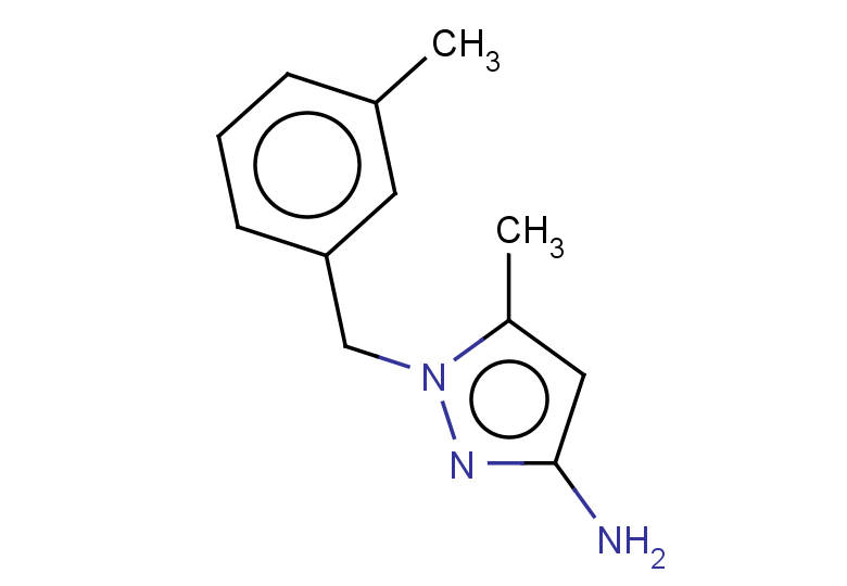 5-methyl-1-[(3-methylphenyl)methyl]-1H-pyrazol-3-amine