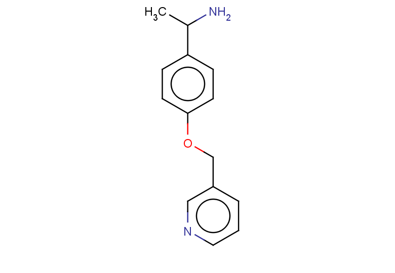 1-[4-(pyridin-3-ylmethoxy)phenyl]ethan-1-amine