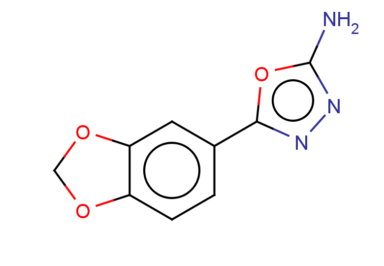 5-(1,3-dioxaindan-5-yl)-1,3,4-oxadiazol-2-amine