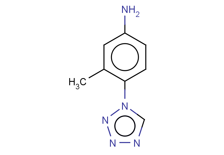 3-methyl-4-(1H-1,2,3,4-tetrazol-1-yl)aniline