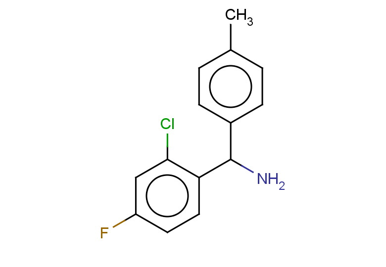 (2-chloro-4-fluorophenyl)(4-methylphenyl)methanamine