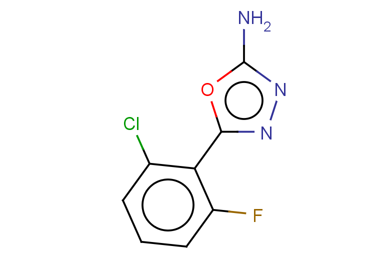 5-(2-chloro-6-fluorophenyl)-1,3,4-oxadiazol-2-amine