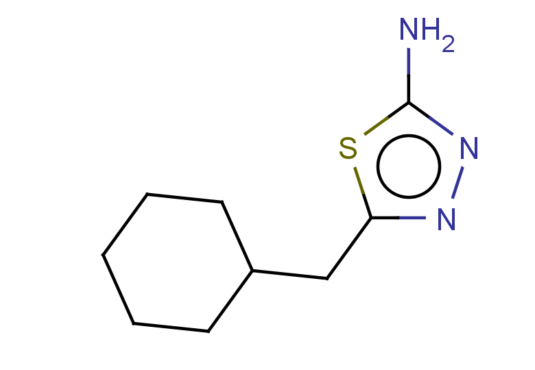 5-(cyclohexylmethyl)-1,3,4-thiadiazol-2-amine