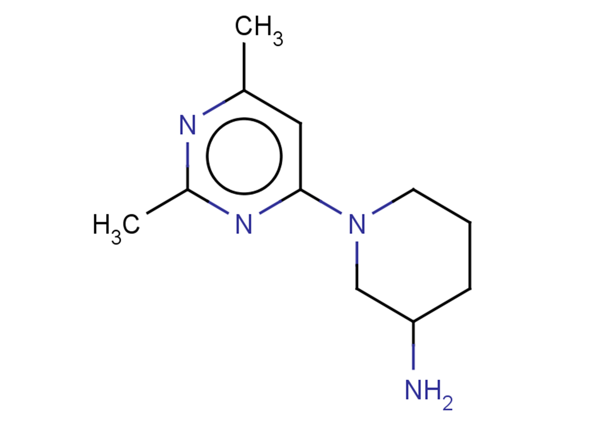 1-(2,6-dimethylpyrimidin-4-yl)piperidin-3-amine