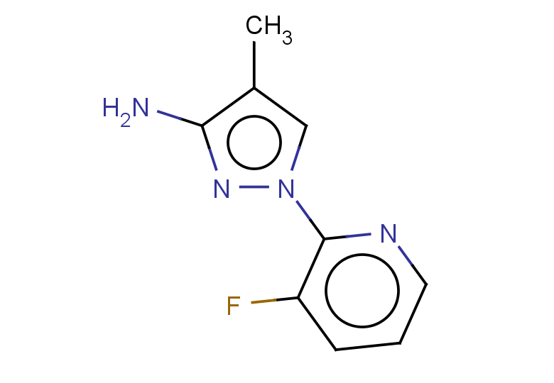 1-(3-fluoropyridin-2-yl)-4-methyl-1H-pyrazol-3-amine